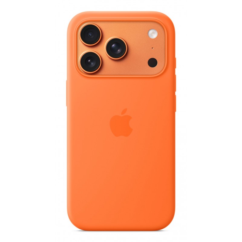 Funda de silicona con MagSafe para el iPhone 17 Pro - Naranja MGFE4ZM A