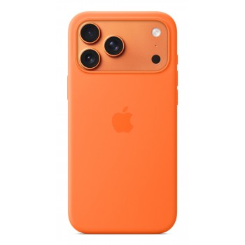 Funda de silicona con MagSafe para el iPhone 17 Pro Max - Naranja MGFL4ZM A