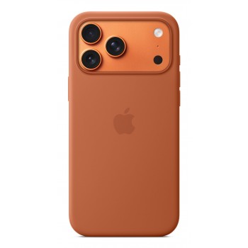 Funda de silicona con MagSafe para el iPhone 17 Pro Max - Terracota MGFQ4ZM A