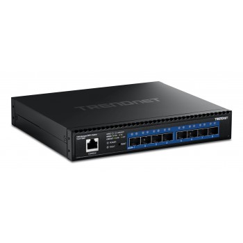 Trendnet TL2-F7080 switch Gestionado L2 1U Negro