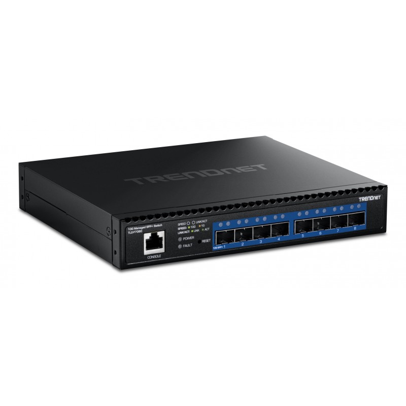Trendnet TL2-F7080 switch Gestionado L2 1U Negro