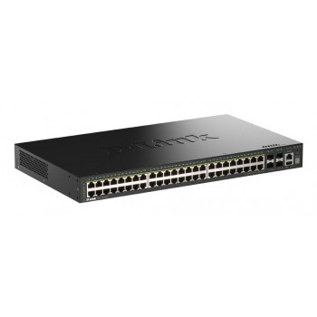 D-Link DGS-1530-52P E switch Gestionado L2 Gigabit Ethernet (10 100 1000) Energía sobre Ethernet (Po