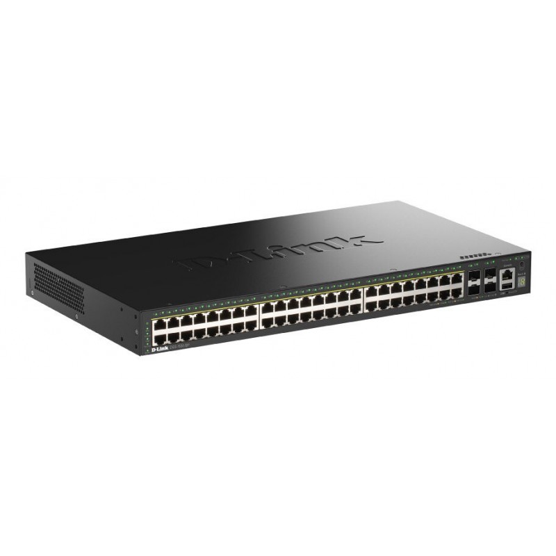 D-Link DGS-1530-52P E switch Gestionado L2 Gigabit Ethernet (10 100 1000) Energía sobre Ethernet (Po