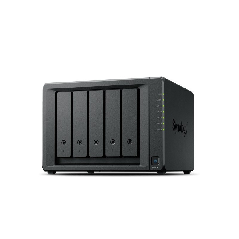 Synology DX525 unidad de disco multiple Escritorio Negro
