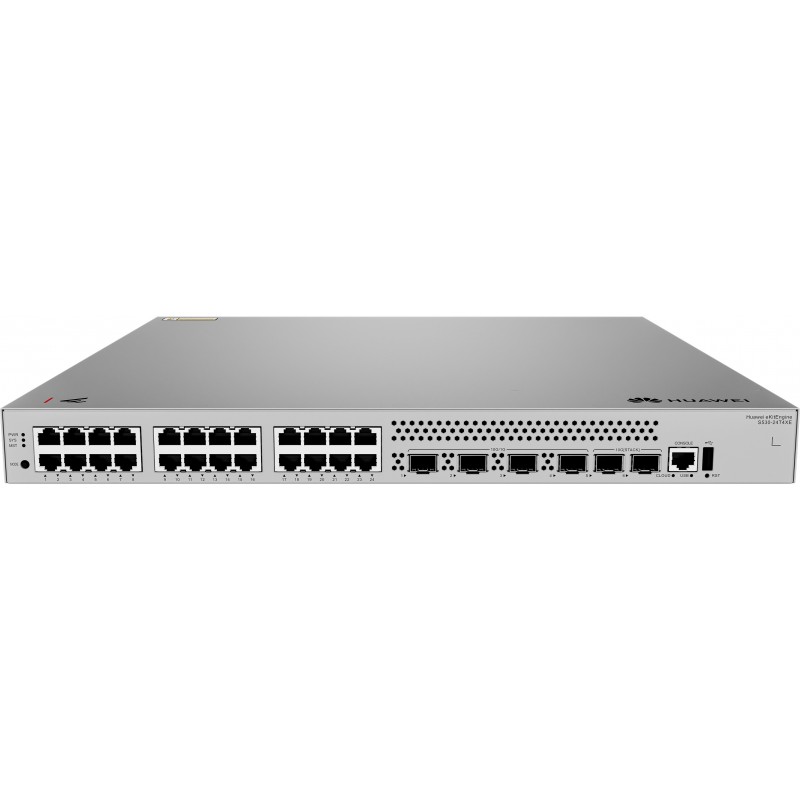 HUAWEI eKit S530 Series S530-24T4XE Gestionado L3 Gigabit Ethernet (10 100 1000) 1U Gris 98012554
