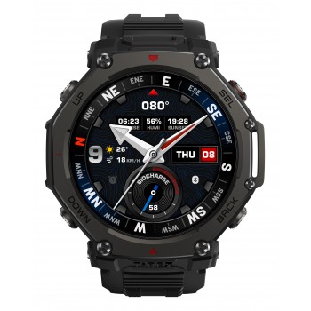 Amazfit T-Rex 3 Pro 48MM Titanio Negro con correa color Negro  W2443EU1N