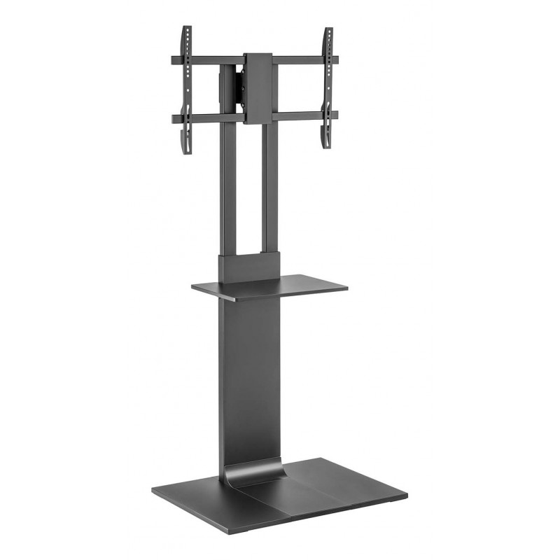 AISENS Soporte de Suelo con Bandeja DVD para Monitor TV 50kg de 37-86, Negro FT86TSE-399