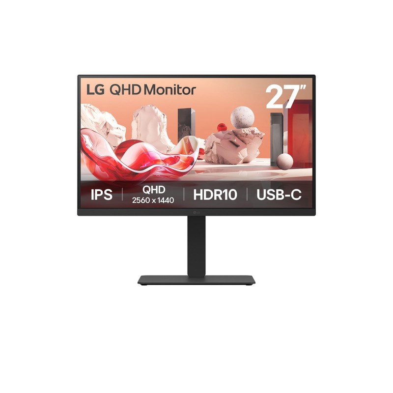 LG 27' 27BA75QB-B IPS, QHD, 100 Hz