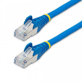StarTech.com Cable de 1,5m de Red Ethernet CAT6a - Azul - Low Smoke Zero Halogen (LSZH) - 10GbE - 50 NLBL-150-CAT6A-PATCH