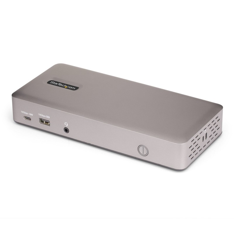 StarTech.com Docking Station USB4 para 3 Monitores 4K60 HDMI o DisplayPort - Dock USB Tipo C - Hub U 150UE-USB4DOCKTRIPLE