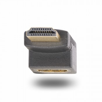 StarTech.com Adaptador HDMI 2.0 Acodado Hacia Arriba - Macho a Hembra - Adaptador HDMI en Ángulo Rec HDMI2HDMIMFDN