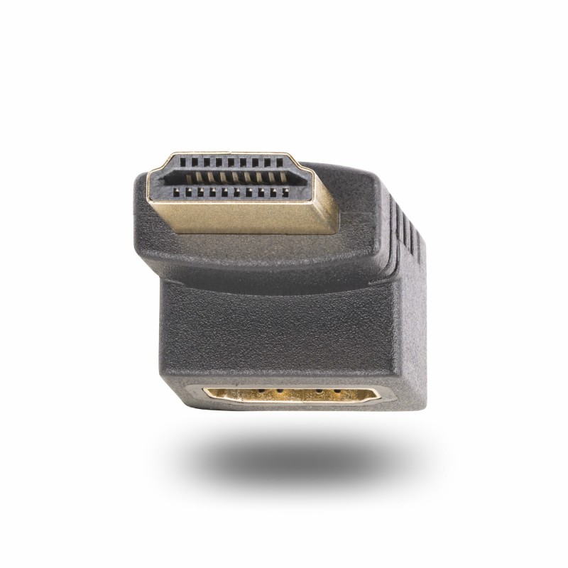 StarTech.com Adaptador HDMI 2.0 Acodado Hacia Arriba - Macho a Hembra - Adaptador HDMI en Ángulo Rec HDMI2HDMIMFDN