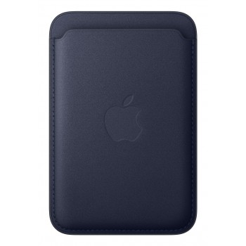 Cartera de trenzado fino con MagSafe para el iPhone - Azul marino MGH94ZM A
