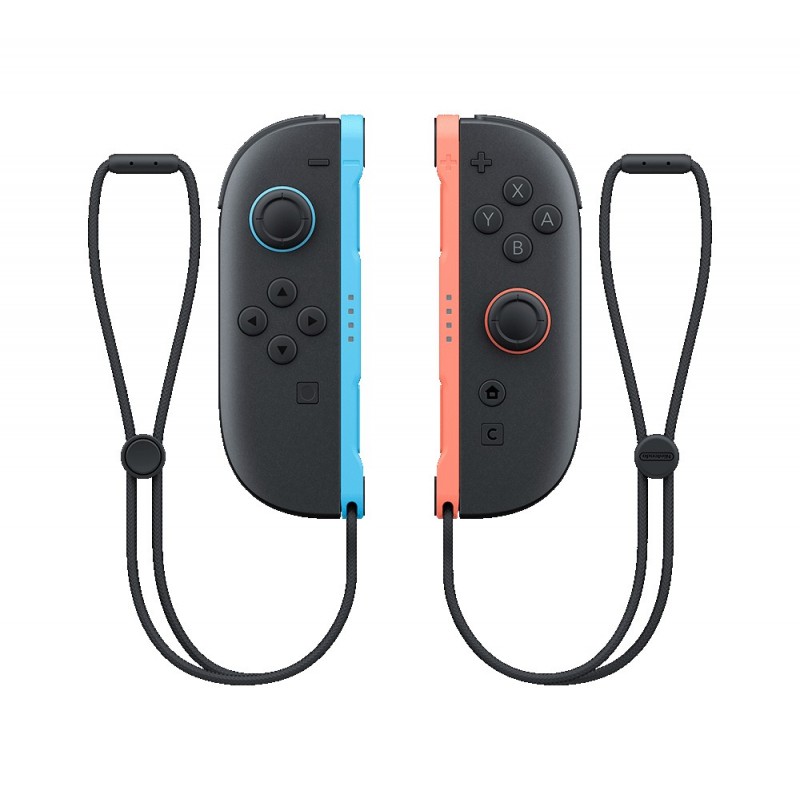 Nintendo Joy-Con 2 Negro, Azul, Rojo Bluetooth Palanca de mando Analógico Digital Nintendo Switch 2 SW2 JOYC BL RD
