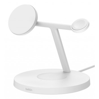 Soporte de carga inalámbrica 3 en 1 con Qi2 de 15 W WIZ032KQWH