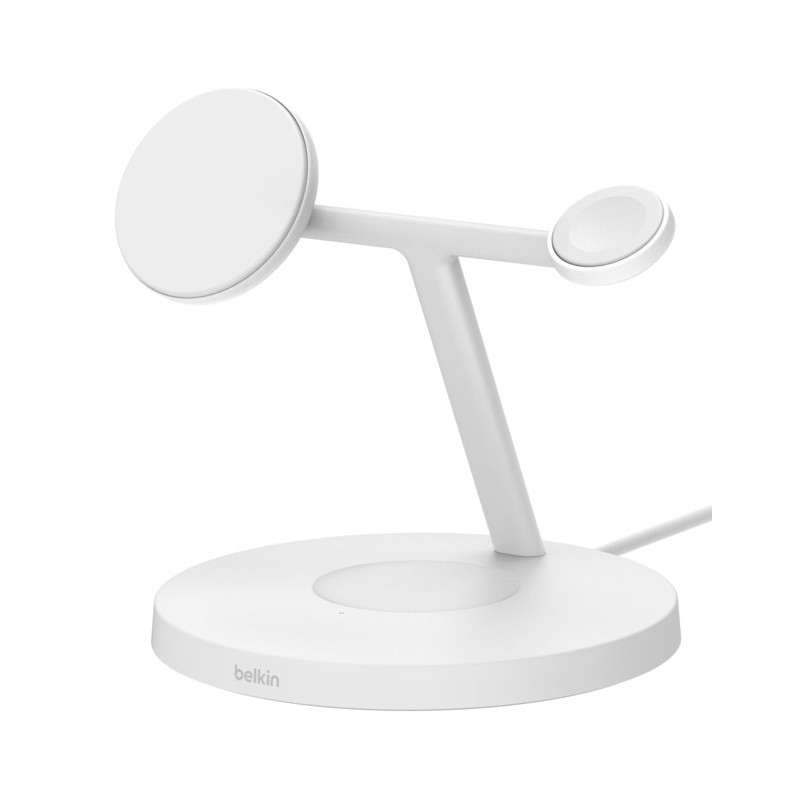 Soporte de carga inalámbrica 3 en 1 con Qi2 de 15 W WIZ032KQWH