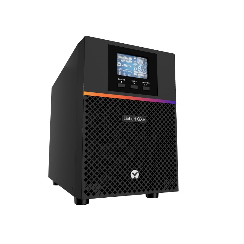 Vertiv Liebert SAI GXE 1000 VA 900 W 230V online doble conversión en formato torre | Batería VRLA de GXE3-1000IMT