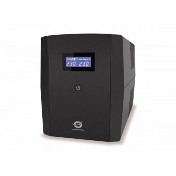 Conceptronic ZEUS08E sistema de alimentación ininterrumpida (UPS) Línea interactiva 1,5 kVA 900 W 6 