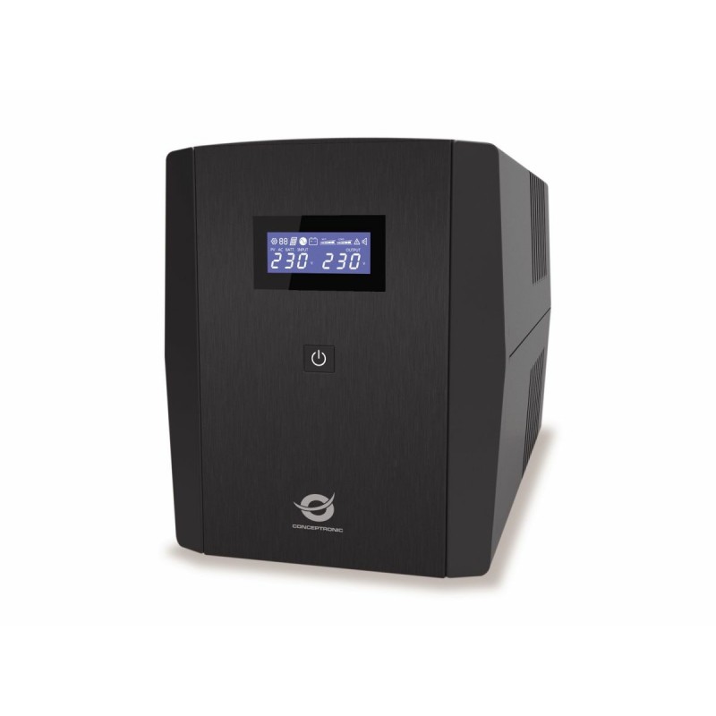 Conceptronic ZEUS08E sistema de alimentación ininterrumpida (UPS) Línea interactiva 1,5 kVA 900 W 6 