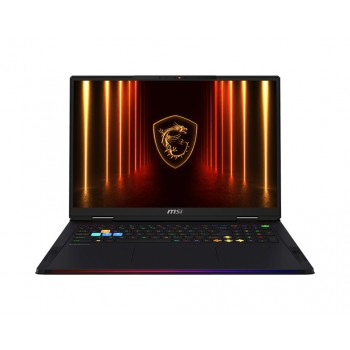 MSI Raider 18 HX AI A2XWJG-459ES Negro - 18" - Intel Core Ultra 9 - 64GB - 2000GB SSD - NVIDIA GeFor 9S7-182462-459