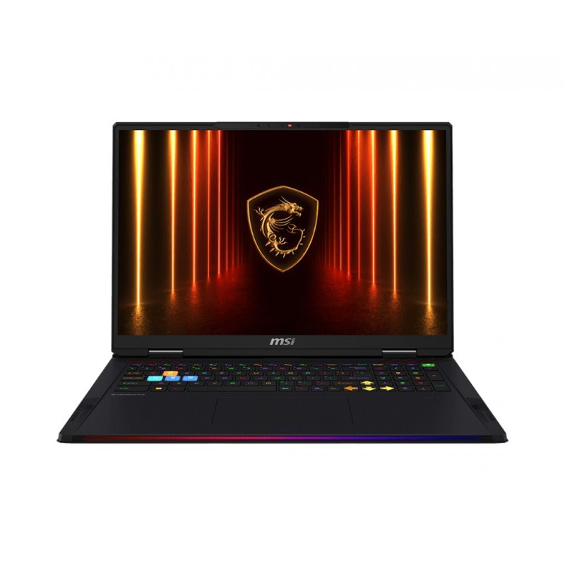 MSI Raider 18 HX AI A2XWJG-459ES Negro - 18" - Intel Core Ultra 9 - 64GB - 2000GB SSD - NVIDIA GeFor 9S7-182462-459