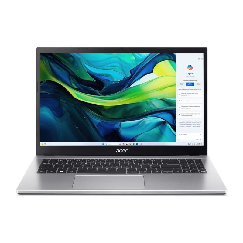 Acer Aspire Go 15 AG15-42P-R8FN Plata - 15.6" - AMD Ryzen 5 - 8GB - 512GB SSD - Windows 11 Home NX.J7WEB.00D
