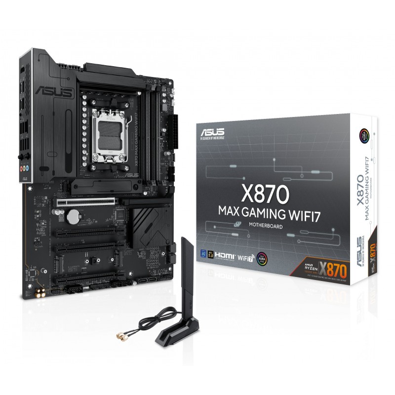 ASUS X870 MAX GAMING WIFI7 - Socket AM5 - ATX - AMD X870 90MB1LY0-M0EAY0