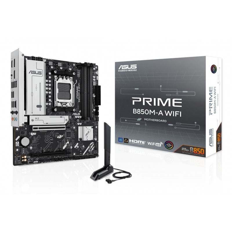 ASUS PRIME B850M-A WIFI - Socket AM5 - micro ATX - AMD B850 90MB1LN0-M0EAY0