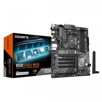 GIGABYTE B550 EAGLE WIFI6 - Socket AM4 - ATX - AMD B550 9MB55EGW-00-G10