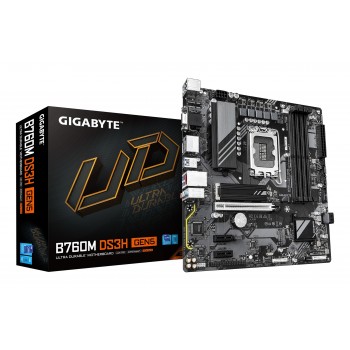 GIGABYTE B760M DS3H GEN5 - LGA 1700 - micro ATX - Intel B760 Express