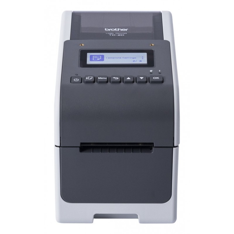 Brother TD-2350D203 impresora de etiquetas Térmica directa 203 x 203 DPI 152 mm s Inalámbrico y alám TD2350D203