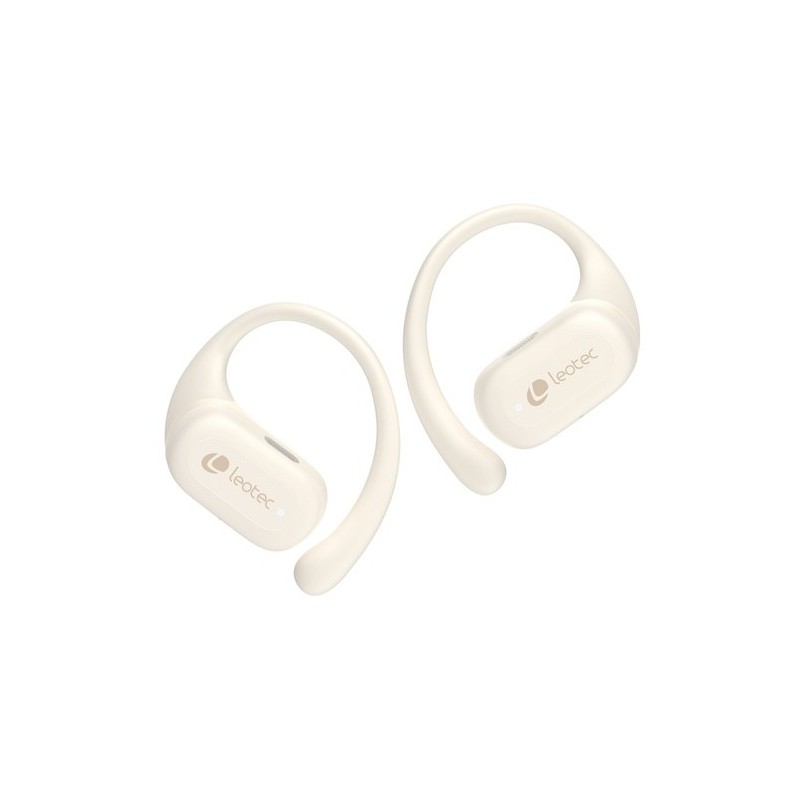 Leotec Auriculares Open Air Zenith Sport Beige Beige LETWS01W