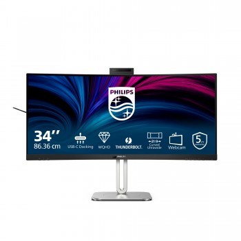 Philips 6000 series 34B2U6603CH 00 - 34" Wide Quad HD - LCD - Gris - 120Hz