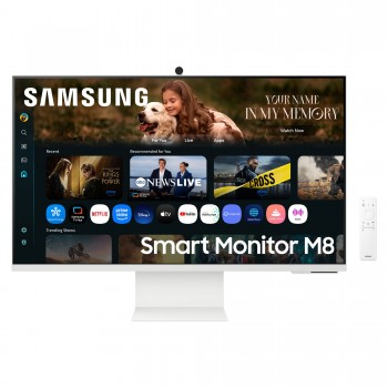 Samsung M80F - 32" 4K Ultra HD - LCD - Blanco - 60Hz LS32FM801UUXEN