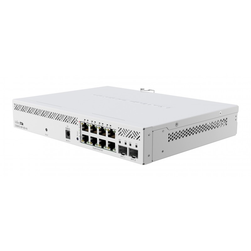 Mikrotik CSS610-8P-2S+IN switch Gestionado Gigabit Ethernet (10 100 1000) Energía sobre Ethernet (Po