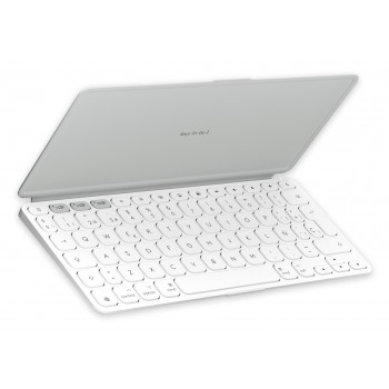 Logitech Keys-To-Go 2 Español Gris, Blanco 920-013011