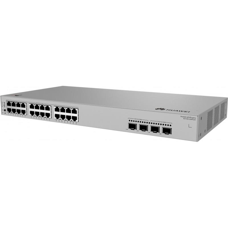 HUAWEI eKit S310S Series S310S-24P4JX Gestionado L2+ Gigabit Ethernet (10 100 1000) Energía sobre Et 98012525