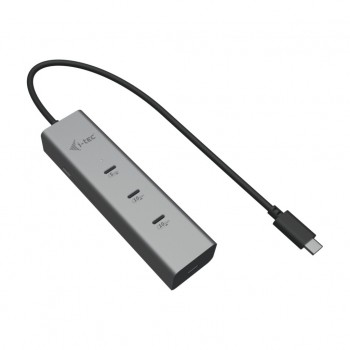 i-tec Metal USB-C Charging HUB 5port with USB-C video 8K + Power Delivery 85W C31HUBMETAL8KPDPRO