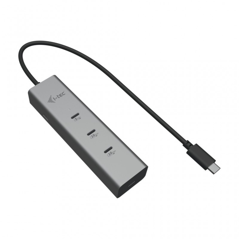i-tec Metal USB-C Charging HUB 5port with USB-C video 8K + Power Delivery 85W C31HUBMETAL8KPDPRO