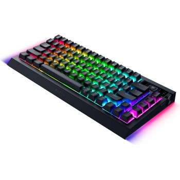 Razer BlackWidow V4 Low-Profile HyperSpeed teclado Juego USB + RF Wireless + Bluetooth QWERTY Intern RZ03-05270800-R3M1