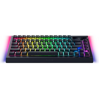 Razer BlackWidow V4 Low-Profile HyperSpeed teclado Juego USB + RF Wireless + Bluetooth QWERTY Intern RZ03-05270100-R3M1
