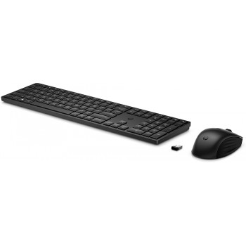 HP Conjunto de teclado y ratón inalámbricos 655 Negro 4R009UTABE