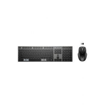 HP Combinación de teclado y ratón inalámbricos recargables Negro 9T5B0UTABE