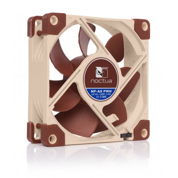 Noctua NF-A8 PWM 8 cm Beige, Marrón NF-A8PWM