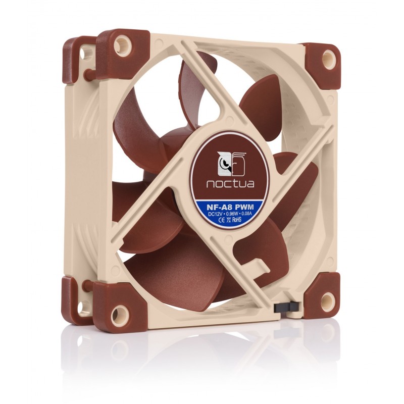 Noctua NF-A8 PWM 8 cm Beige, Marrón NF-A8PWM