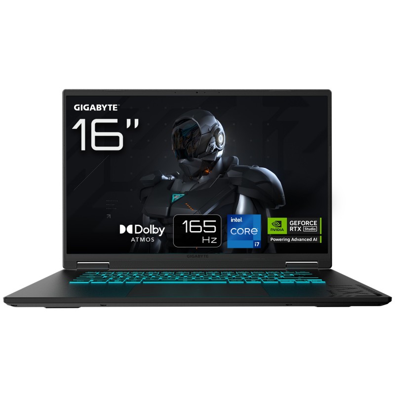 GIGABYTE Gaming A16 CVH Portátil - 16" 165Hz WUXGA Negro - 16" - Intel Core i7 - 32GB - 1000GB SSD - 9RGA6I76VHFHJH0ES000