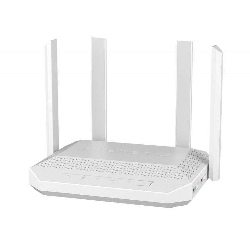 Keenetic Hero Router Multi-Gigabit Wi-Fi 6 en malla AX3000 c - Doble banda (2,4 GHz   5 GHz) - 2.5 G KN-1012-01-EU