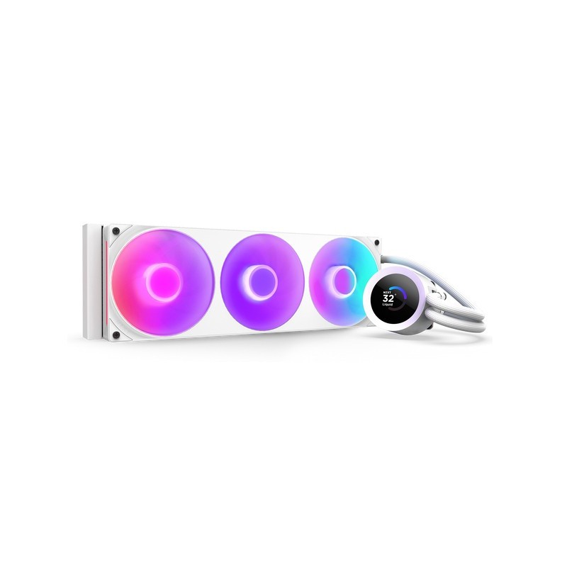 NZXT Kraken Plus 360 RGB Blanco  RL-KR360-W2