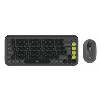 Logitech POP Icon Combo Pack Teclado + Ratón Grafito 920-013118