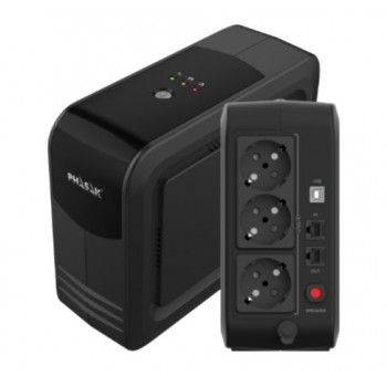 Phasak SAI Smart Lite Interactivo 750 VA - PH 9497